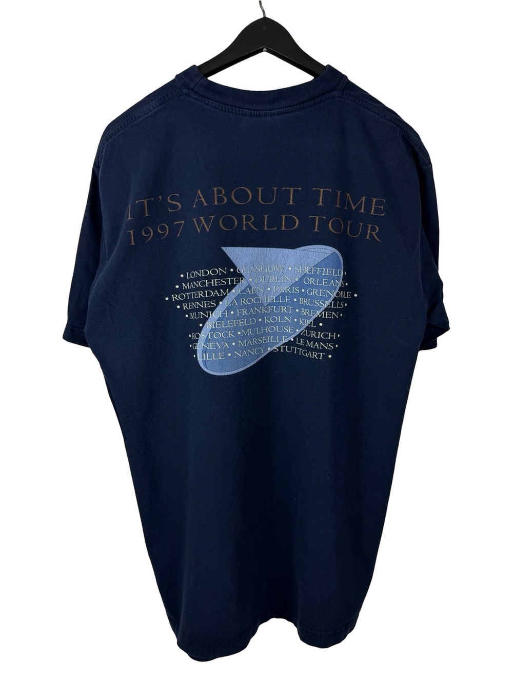 Vintage 1997 Supertramp It’s About Time Rock Band Tour Graphic Shirt Size XL